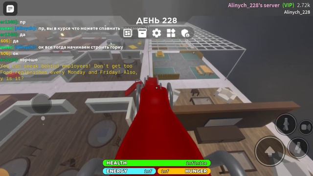 ИКЕЯ НО МЫ СТРОИМ ОГРОМНУЮ ГОРКУ!! ROBLOX SCP 3008 с ПОДПИСЧИКАМИ смотреть онлайн