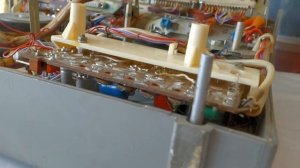Магнитофон ПАРУС М213С  обзор внутренностей