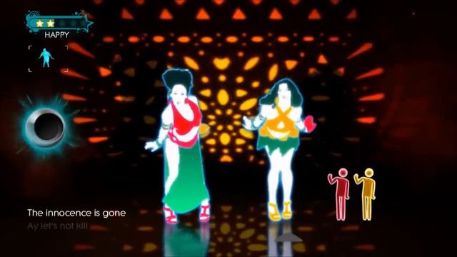 Just Dance 3 Beautiful Liar смотреть онлайн
