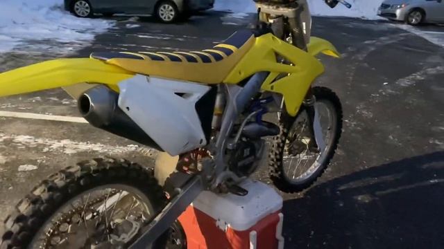 2009 rmz250 walk around + revlimiter смотреть онлайн