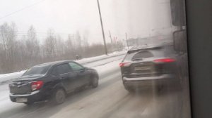Пермь. Автобусный маршрут №6 обратно. Мкр Железнодорожный — Ст. Пермь 2. ЛиАЗ 5292.67