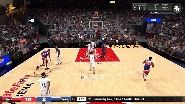 Dominating with Shaq in NBA 2K24 Player Control смотреть онлайн