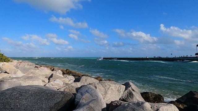Haulover Beach To Haulover Inlet To Haulover Marina. Miami Beach Walking Tour.