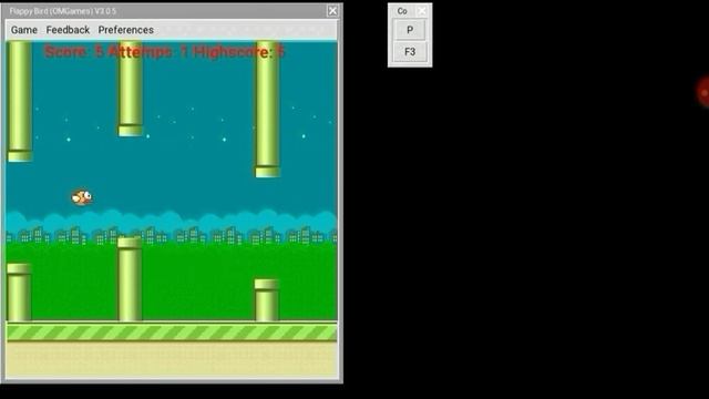 FlappyBird with Python смотреть онлайн