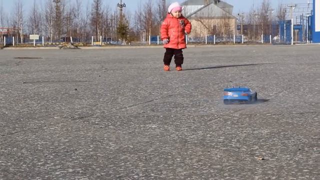 HSP XSTR шоссейный автомобиль с ДВС. Масштаба 1/10. смотреть онлайн