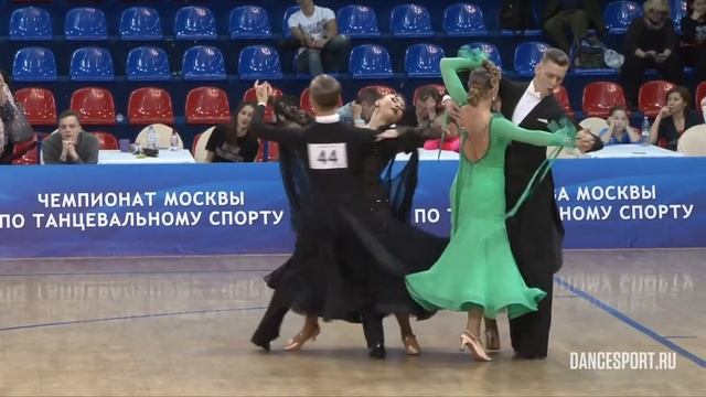 Журавлев Артем - Горшкова Вероника, 1/2 Slow Foxtrot смотреть онлайн