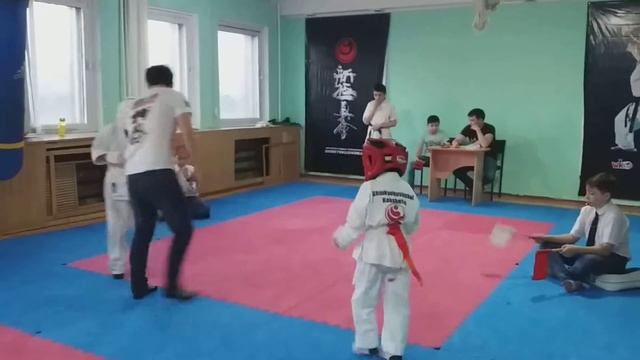 Мои бой на соревнованиях клуба! смотреть онлайн