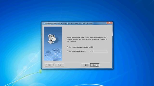 Cofigure the Listener in oracle 11g смотреть онлайн