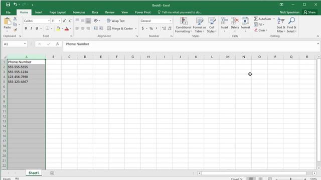 How to replace dashes in Microsoft Excel смотреть онлайн