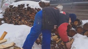 Где больше дров в чураках или колотых. Мой эксперимент.