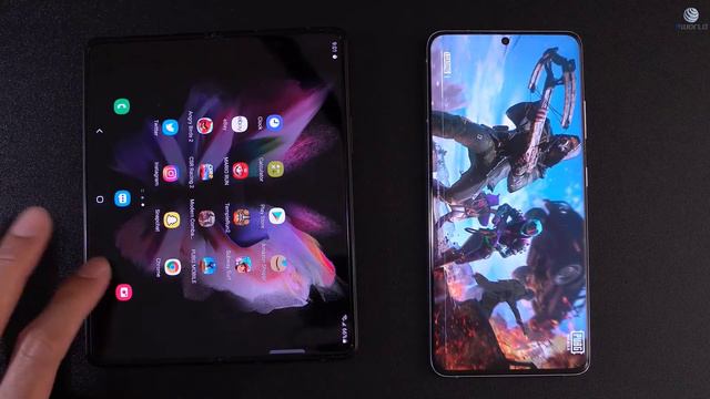Samsung Galaxy Z Fold 3 VS S21 Ultra Speed Test | Samsung | Galaxy | Evolution world | Fold | #ev2w смотреть онлайн
