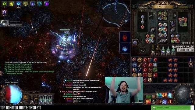 [PoE] 70 Searing Exarch invitations gamba (& Some Mageblood corrupts) - Stream Highlights #644 смотреть онлайн