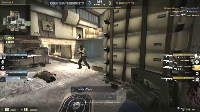 CS:GO - ACE ON CACHE WITH FAMAS [ 720p ] 60fps смотреть онлайн