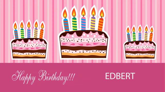 Edbert Card Tarjeta - Happy Birthday смотреть онлайн