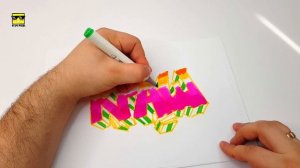 ГРАФФИТИ - КРАШ !!! КАК НАРИСОВАТЬ? !!! урок граффити graffiti logo