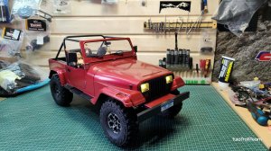 Обзор и минираспаковка jeep yj mashigan rochobby.  fms