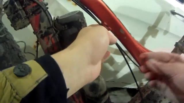 ЖИР-ТВ №5 - Замена тормозного тросика на дисковой механики