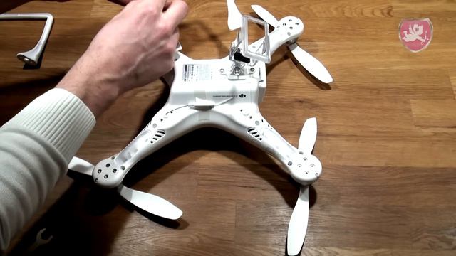 DJI Phantom Quadrocopter - unboxing & installing смотреть онлайн