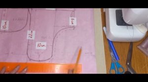 Раскрой шапки ушанки, построение выкройки