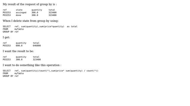Databases: How can we merge sum and count? смотреть онлайн
