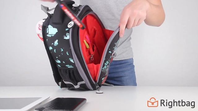 Школьный рюкзак Grizzly RA-778-7 - видеообзор от Rightbag.ru