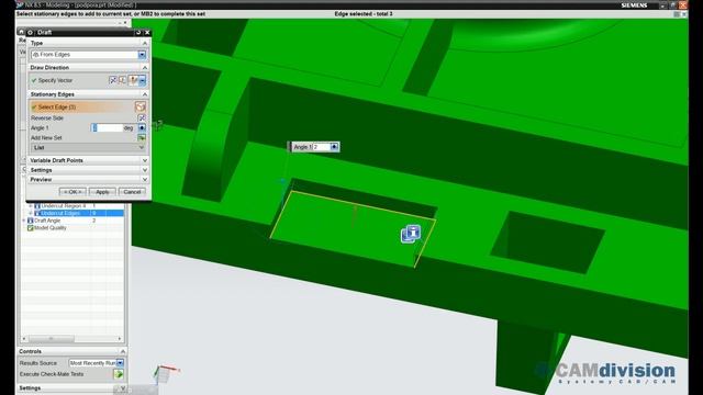 1 NX Mold Wizard Mold Design Validation смотреть онлайн