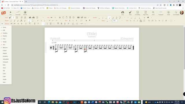 How To Import Notation Into Cakewalk | Caketorials | Cakewalk By Bandlab Tutorial | Notating Drums