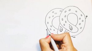 красивые рисунки еды/милые рисунки еды/кавайные сладости рисунок легко/