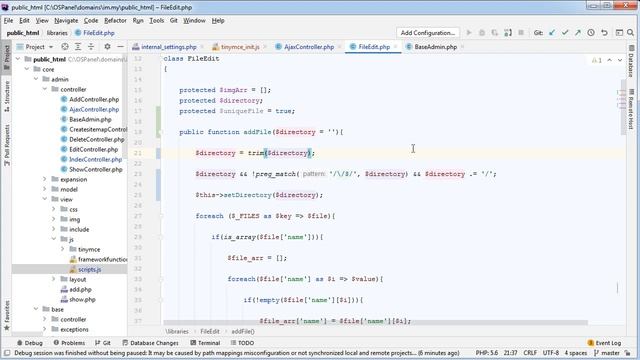 Интернет магазин с нуля на php Выпуск №107 javascript | tinymce 5 | загрузка файлов на сервер смотреть онлайн