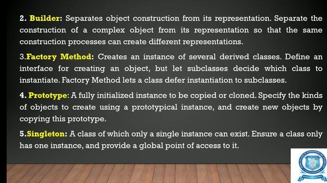 Applying GoF and Mapping design to code смотреть онлайн