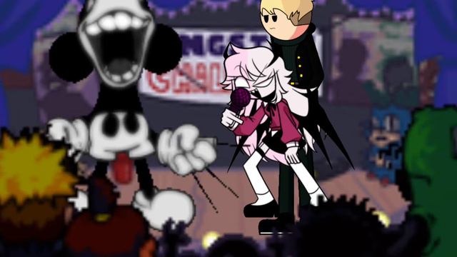YOUR INSANE! Virgin Rage but Micky, Avrey, and Selene sing it. смотреть онлайн
