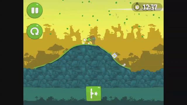 Bad Piggies - When Pigs Fly Level 2-22 - Walkthrough 3 Stars смотреть онлайн