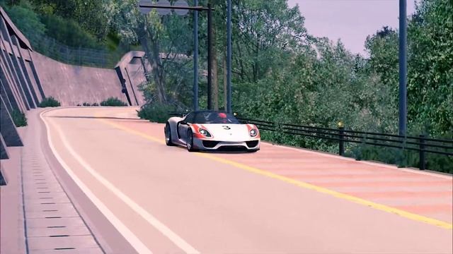 Porsche 918 Weissach Package | Sunday Drive | Mountain Touge | Assetto Corsa | Logitech G29 смотреть онлайн