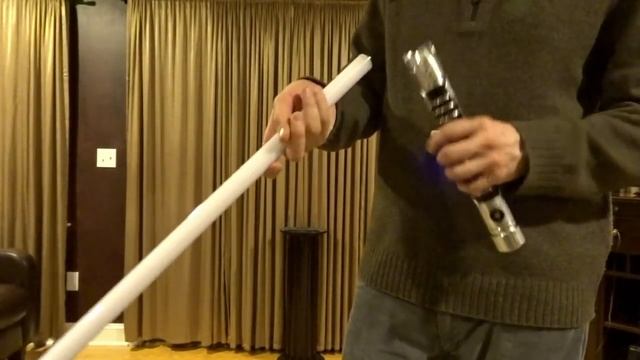 Explained: Prototype Viridian Lightsaber Blade - Over 400 LEDs смотреть онлайн