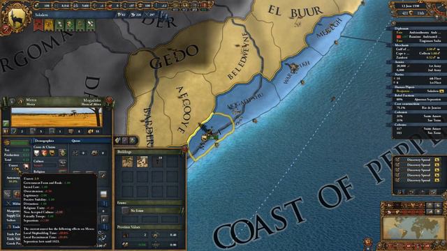 Europa Universalis 4 | Mare Nostrum | Part 16 | Sakalavan Brazil смотреть онлайн