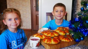 Булочки с Маком БАНАНОВЫЕ из дрожжевого теста Домашние Булочки как Пух с Маковой Начинкой