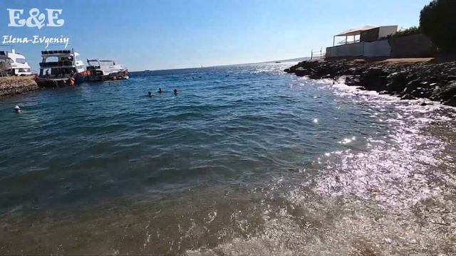 Пляж отеля SUN & SEA 3* Хургада/Египет/Cколько идти до пляжа от отеля/Бюджетный отель в Хургаде смотреть онлайн