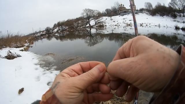 03 марта 2017 года Ловля плотвы в проводку,на р Пахре! смотреть онлайн