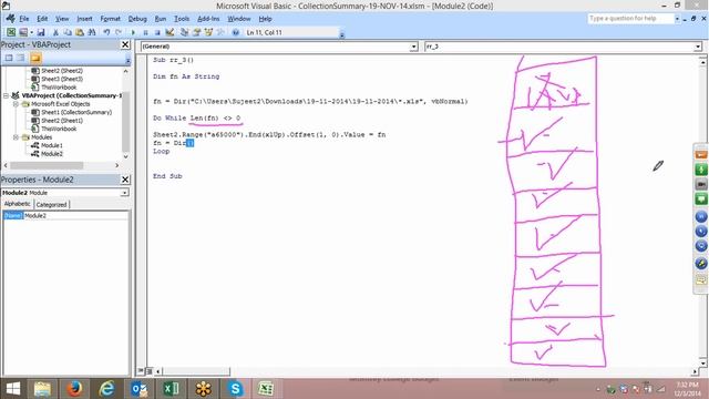 Make File List From Folder in Excel VBA Macros смотреть онлайн