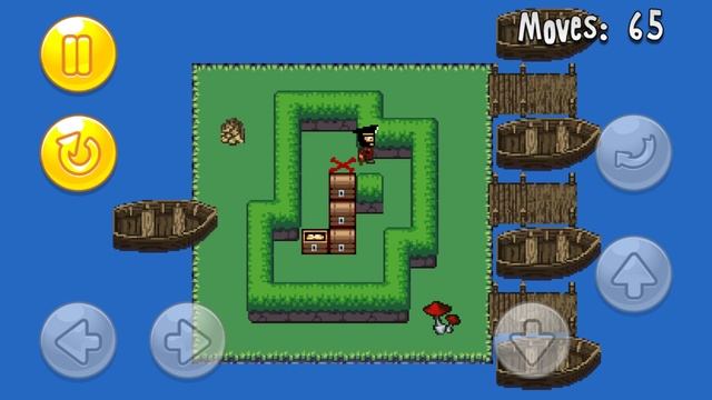 Sokoban of pirate walkthrough - Level 105 смотреть онлайн