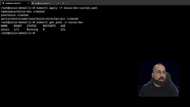 MinIO Operator Lab - Running MinIO on Kubernetes with Manifest Files - Lab on K3s Single Node смотреть онлайн