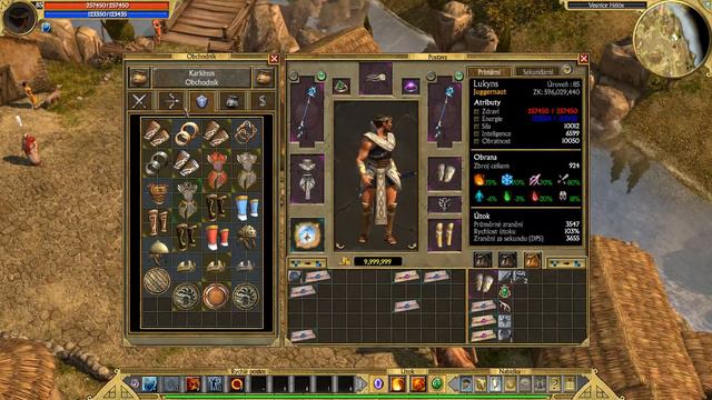 Titan Quest drop items / gamble смотреть онлайн