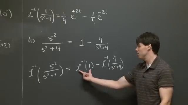 Partial Fractions and Laplace Inverse | MIT 18.03SC Differential Equations, Fall 2011 смотреть онлайн