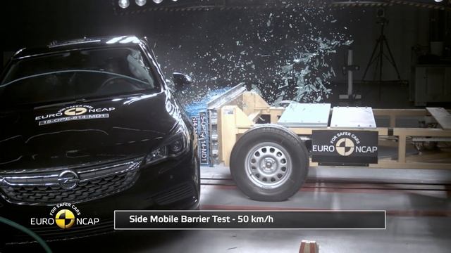 Euro NCAP Crash Test of Opel Vauxhall Astra 2015 смотреть онлайн