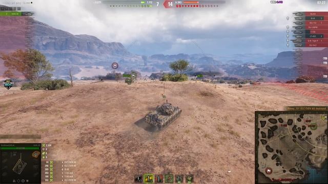 HWK 30: Lucky but deserved 1 versus 9 - World of Tanks смотреть онлайн