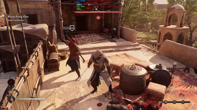 Assassin's Creed Mirage | Baghdad Gameplay Benchmark | MSI GP66 (i7-11800h RTX 3070 8GB) 1440p смотреть онлайн