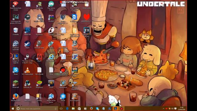 shimeji undertale -Asriel смотреть онлайн