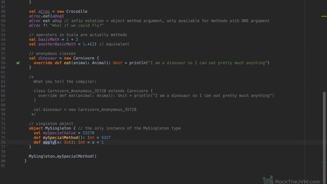 Scala Tutorial - Scala at Light Speed, Part 3: Object-Oriented Programming смотреть онлайн