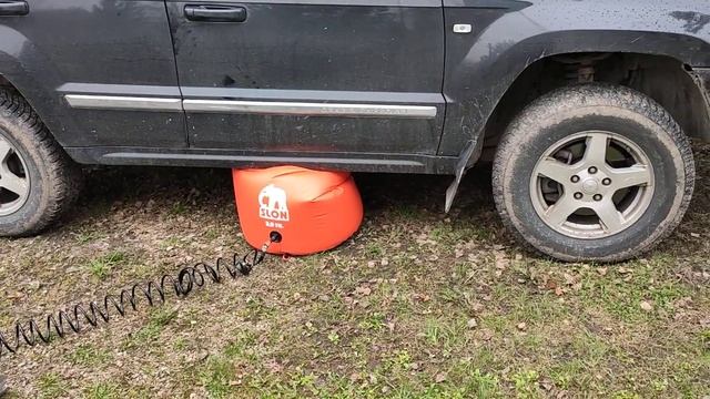 Надувной домкрат Слон 3 тонны. смотреть онлайн