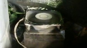 Вентилятор на вытяжку из подвала .